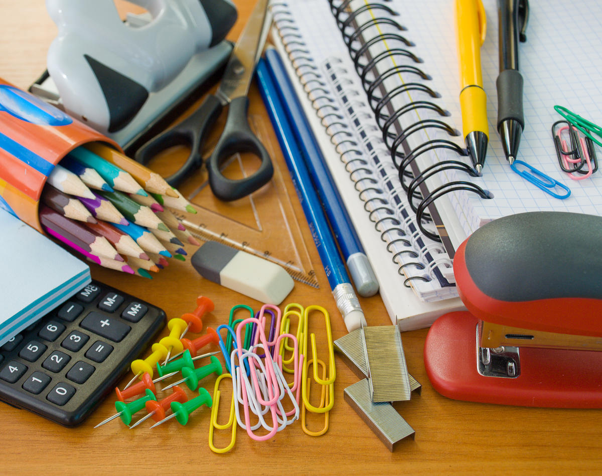 Fournitures de bureau