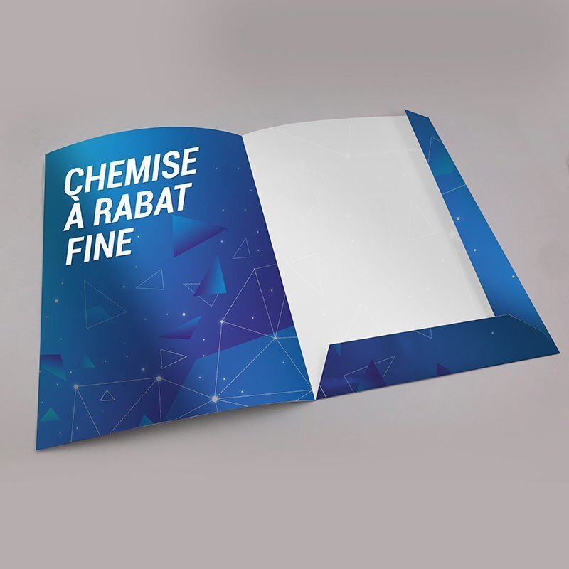 Chemise à rainage